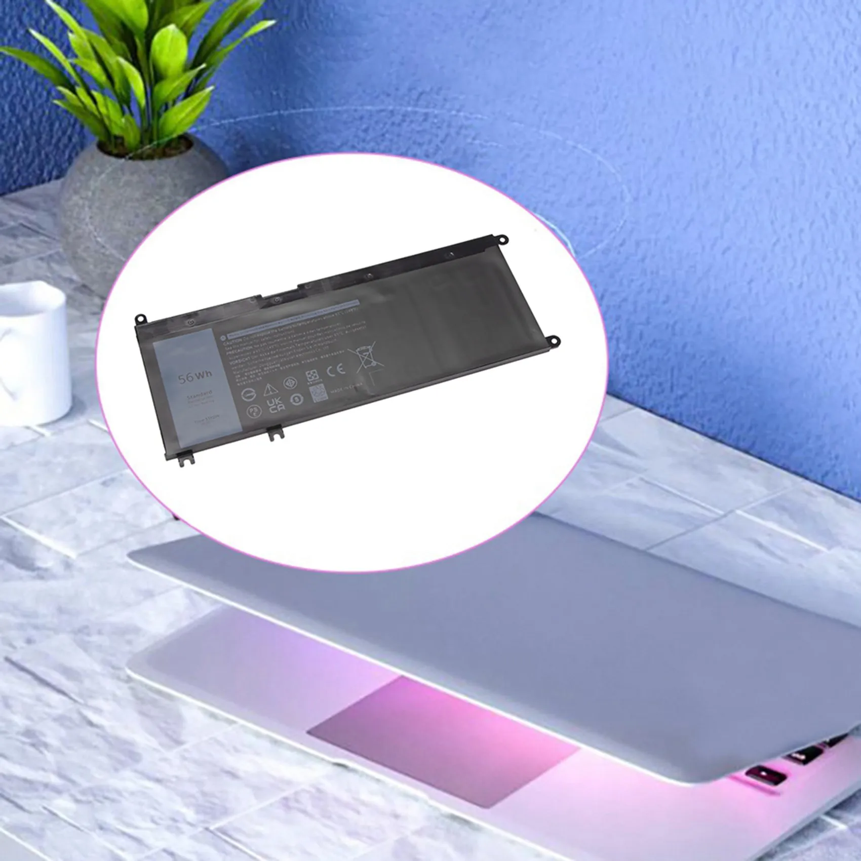 T23C 33YDH Laptop-Akku für Dell Inspiron 13 7353 7577 7000 7773 7778 7779 15,2 V 56 Wh