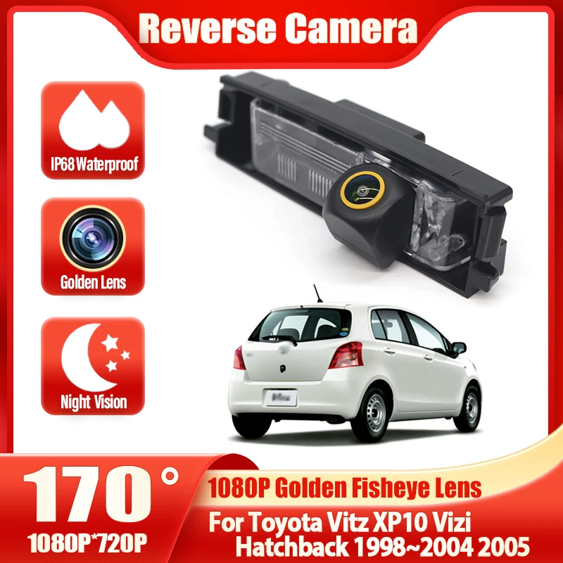 

Rear View Camera CCD HD Night Vision Parking Reverse Backup Camera For Toyota Vitz XP10 Vizi Hatchback 1998~2003 2004 2005