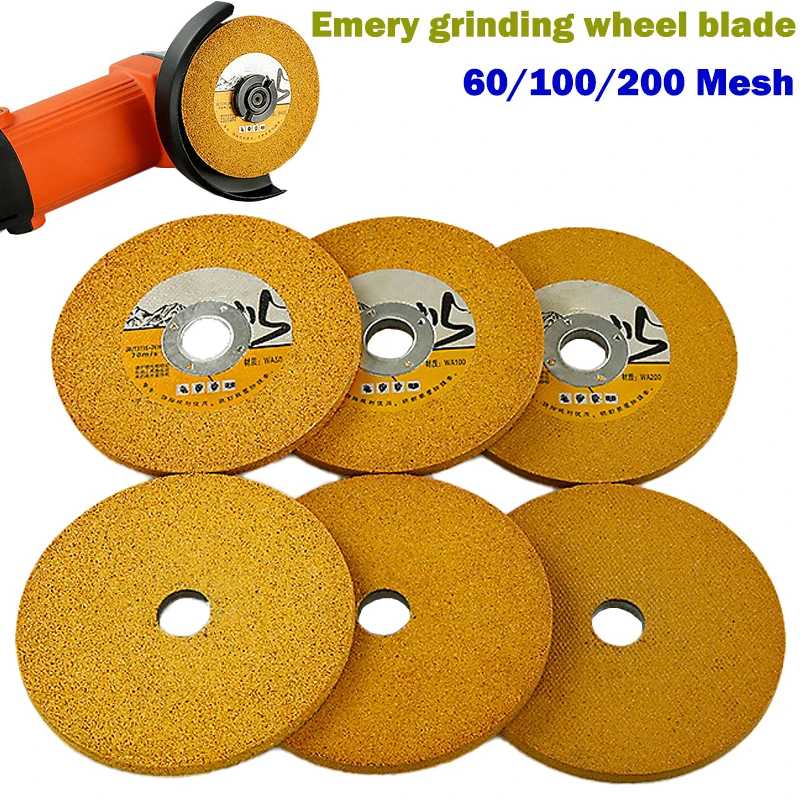 Ostrze tarczy szlifierskiej 100 mm 50/100/200 #    Nóż Nożyczki Kamień do ostrzenia Metalowy blok do polerowania Szlifierka Obrotowe narzędzia Akcesoria