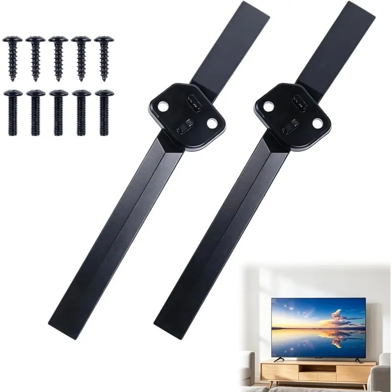 B92B-TV Stand Legs Base Replace For Hisense 40 43 Inch Smart LED TV 40E2F 43A3F 43E2F 43V1F-R, For FHD Television