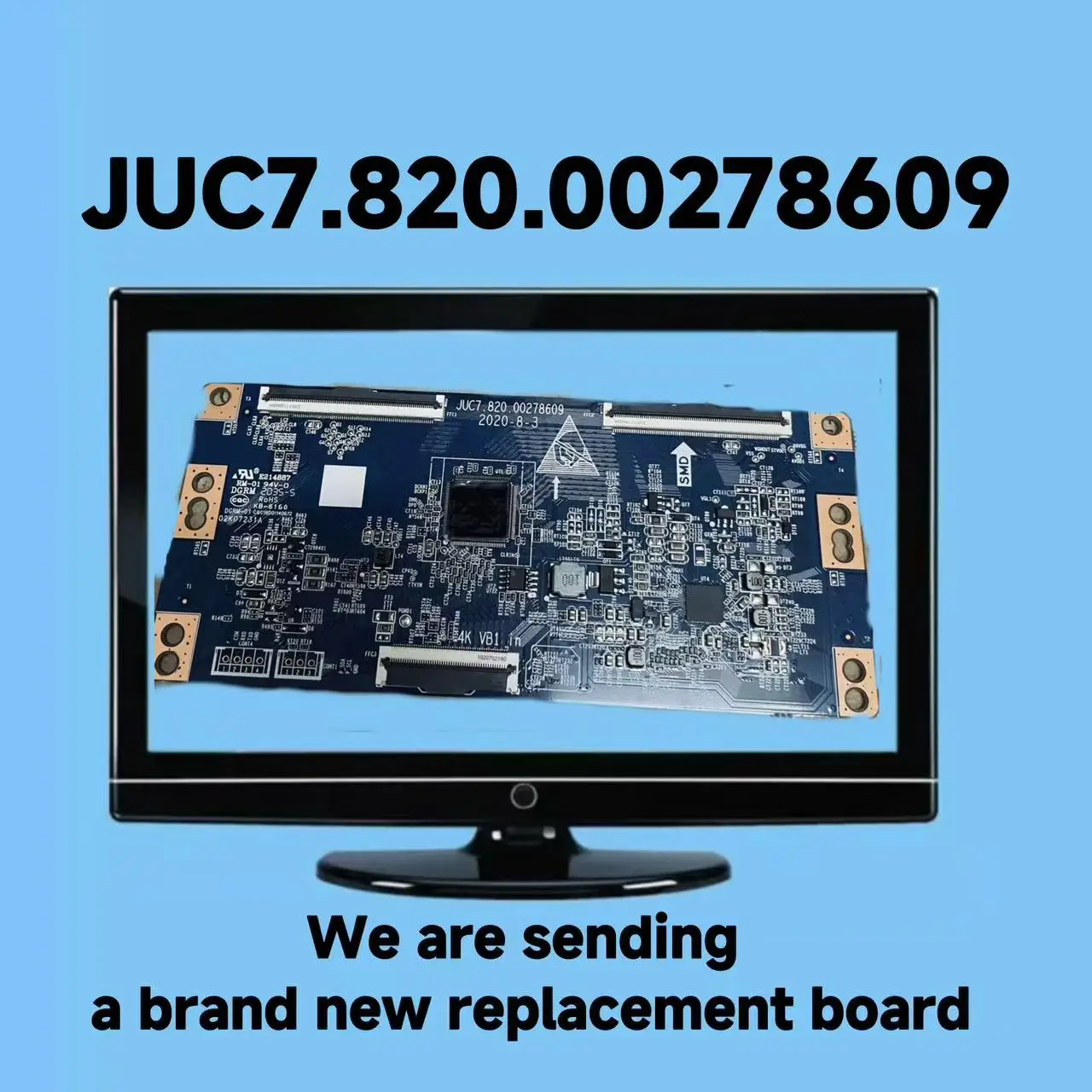 CC580PV7D CC580PV5D JUC7.820.00278609 логическая плата, мы отправим сменной платой, пожалуйста, обратите внимание на выбор ссылки
