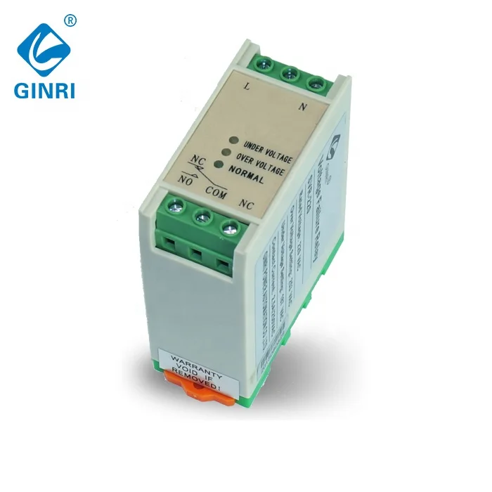 قابل للتعديل مرحلة واحدة حامي SVR-220W الجهد الزائد تحت الجهد التتابع مراقبة الجهد التتابع مرحل صغير