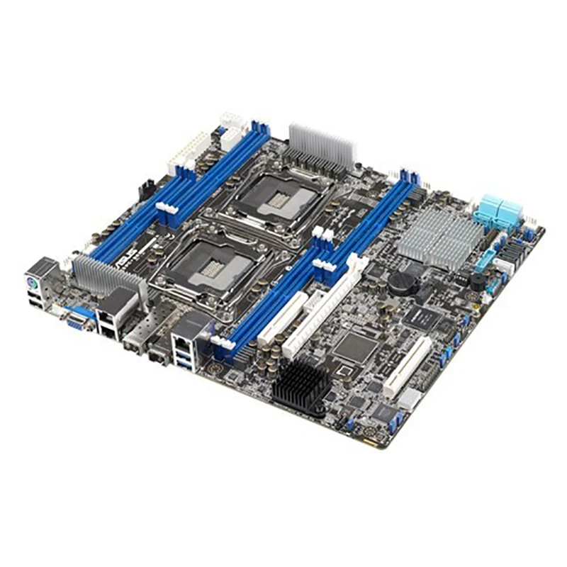 Placa-mãe original da estação de trabalho para Asus Z10PC-D8/10G-2S DDR4 2011-3 C612 100% testes antes do envio