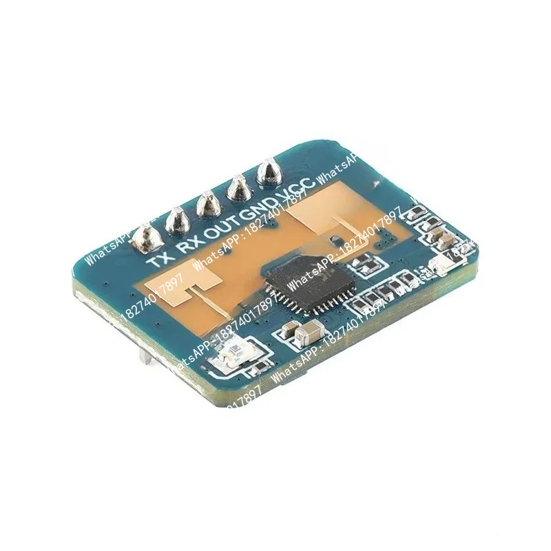 2pcs LD2410C Human Presence Sensor 24GHz Radar Heartbeat Detection Module Non-Contact