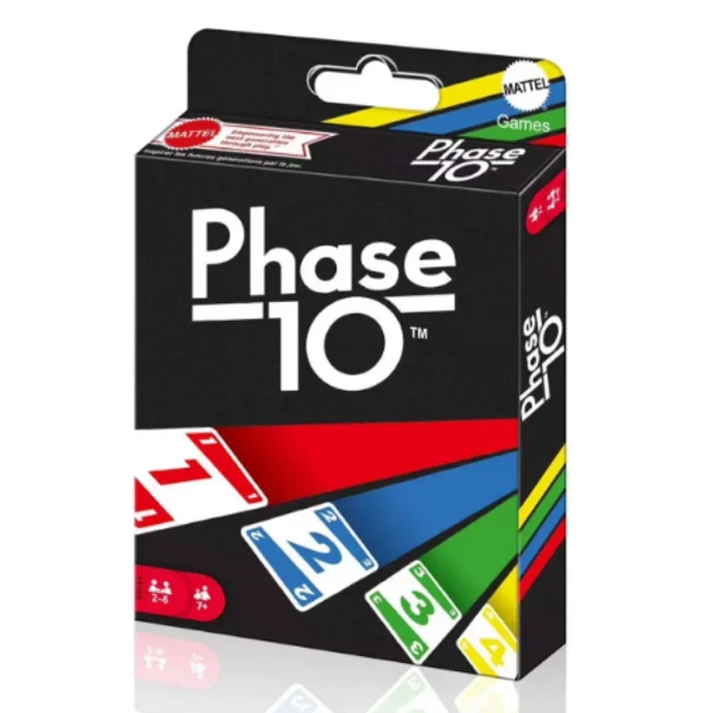 2026 New selling Phase 10 Kartenspiel, Fun High Fun Multiplayer Toy Designs Paying Board Game Card Family Party Toy