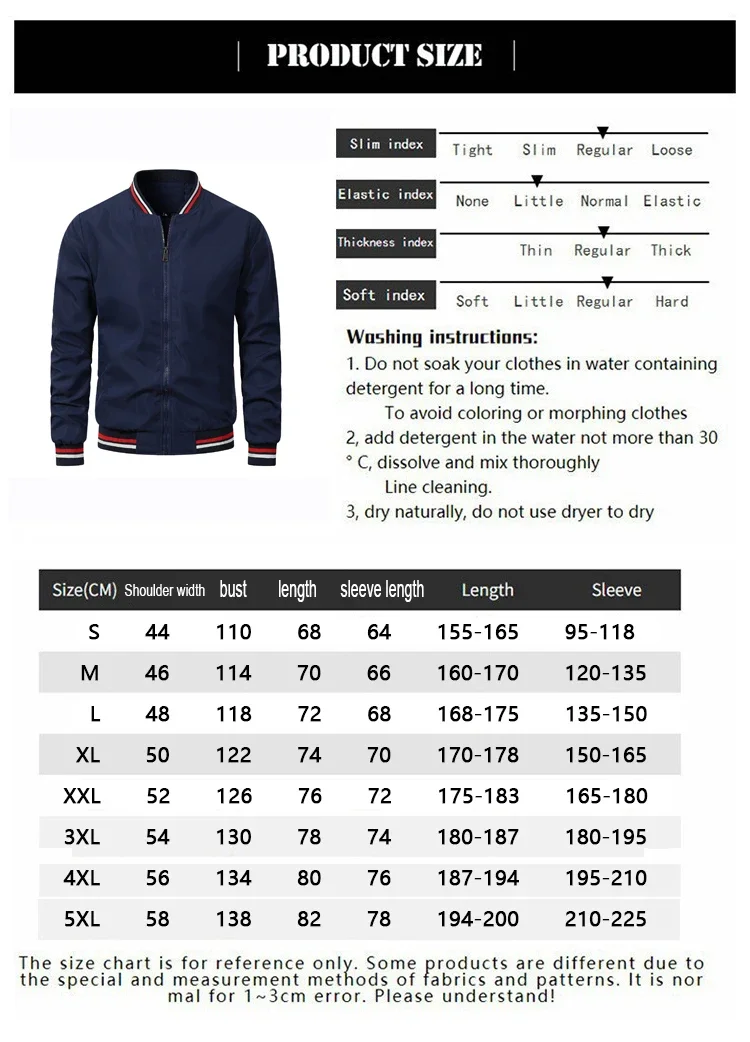 Chaqueta voladora a prueba de viento con cremallera para hombre, chaqueta deportiva informal a la moda para exteriores, pecho ajustado, primavera y