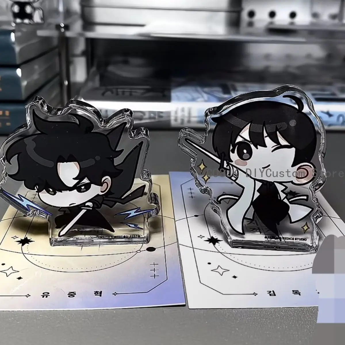 

6cm Game ‌Omniscient Reader's Viewpoint‌ Anime Figure Acrylic Stand Model Plate Desk Decor Standing Sign Ornament Fans Gift