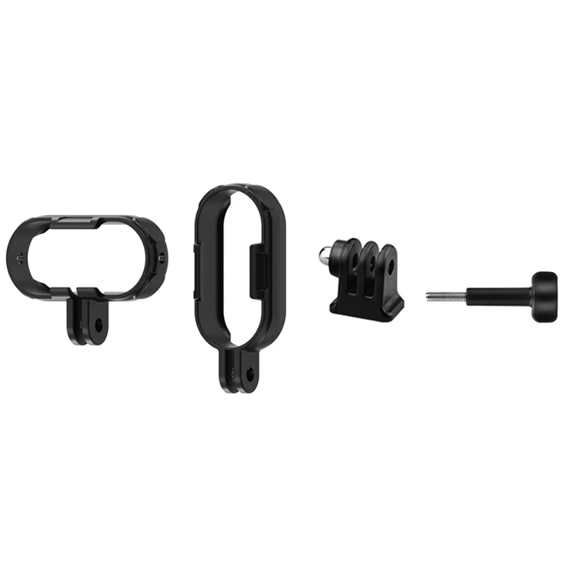 AAAEL-For Insta360 GO3 GO3S Frame Shell Extend Case Adapter Mount Long Screw Heat Dissipation Bracket Protection Bracket Frame