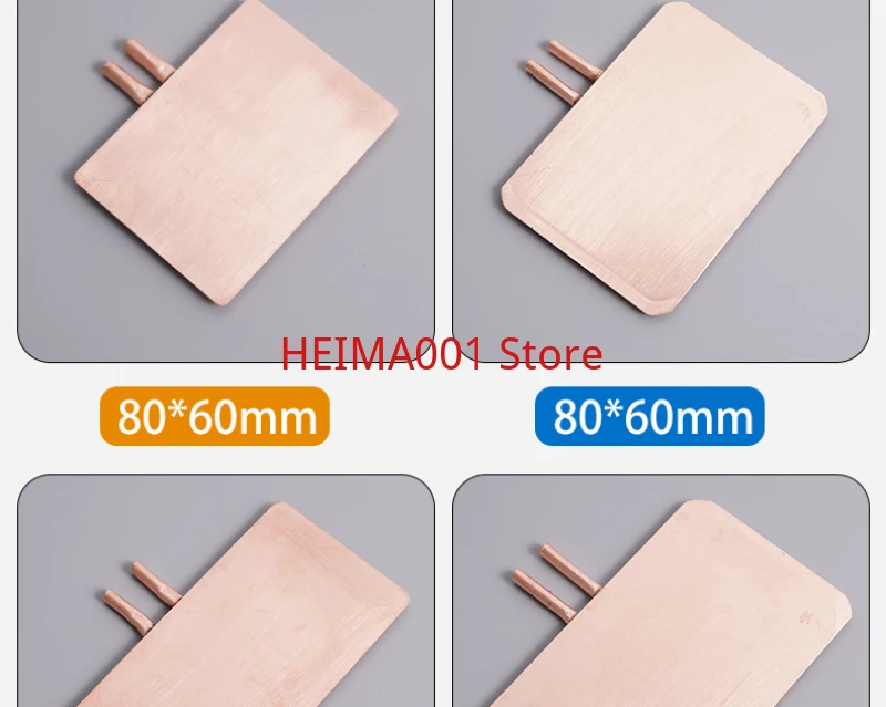 Ultra Thin Pure Copper Mobile Phone Laptop Notebook IPAD Cooler Heat Sink Cooling DIY Phone Copper Plate Water Liquid Cooling