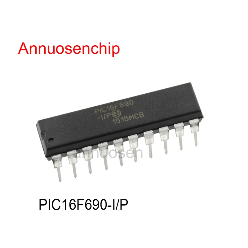 10PCS New and Original MCU PIC16F690 DIP-20 PIC16F690-I/P