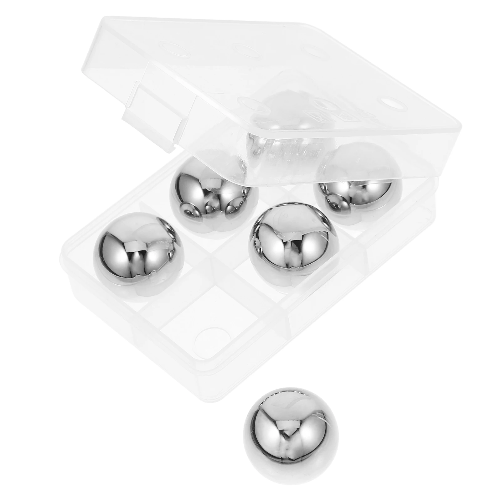 

Ice Gift Box Cubes Soccer Drinks Whiskey Stones Blocks Cooler Reusable Steel for