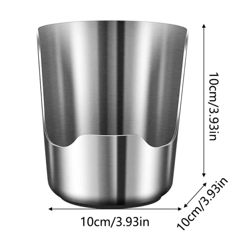 Stainless steel countertop organizer