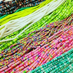 4/6mm Clay Beads Round Slice Clay Spacer Beads Polymer For Jewelry Making DIY