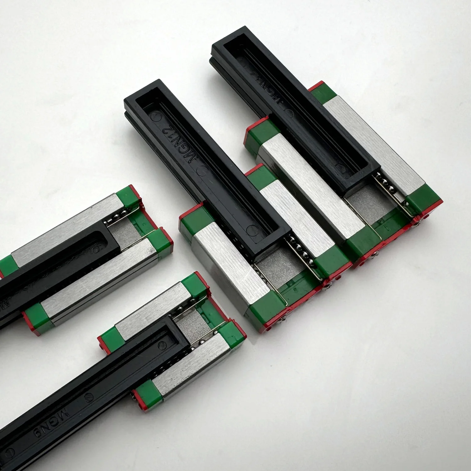 miniature linear rail slide 1pc  linear guide+1pc  carriage MGN12 MGN15 MGN7 MGN9 300 350 400 450 500 600 mm