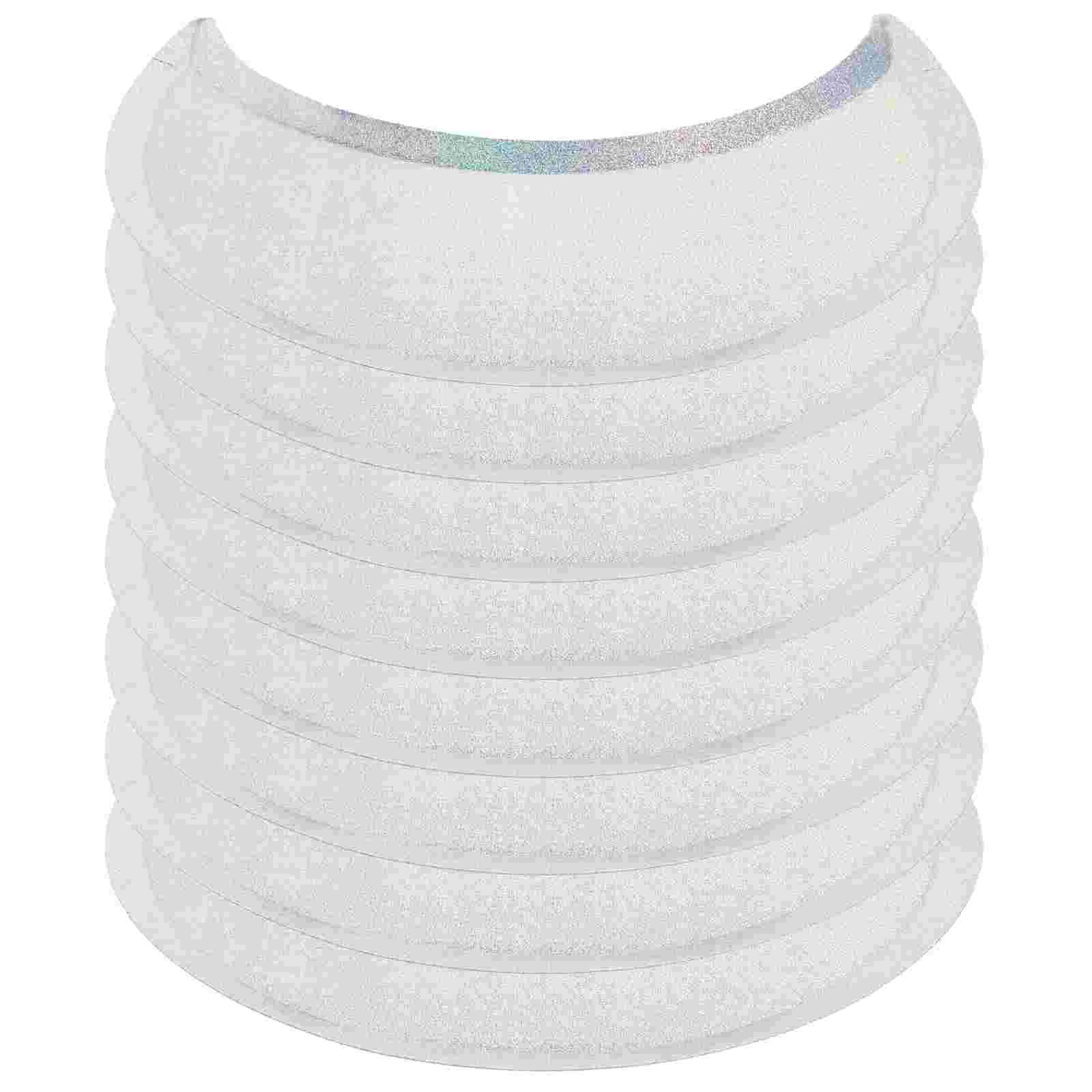 8 Pcs Half Moon Plate Birthday Party Tableware Plates Kids Baby Shower Paper Food Bulk