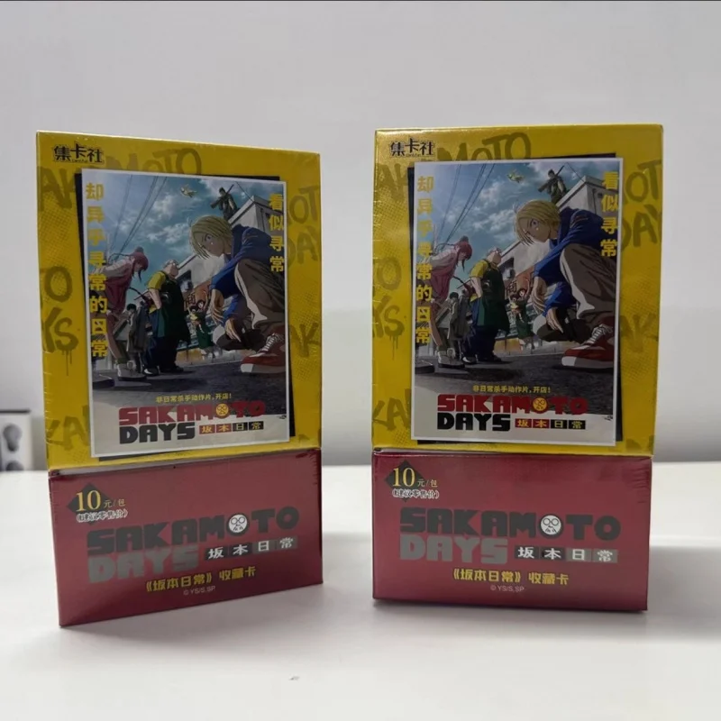 

In Stock Original CARDFUN X DISNEY SAKAMOTO DAYS Animation Collectible Cards Birthday Surprise Gifts toys For Fans collector