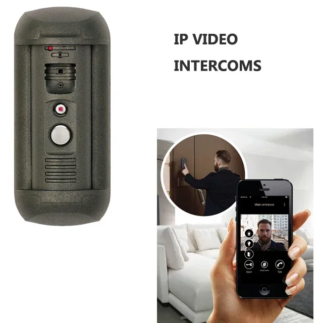 Videocitofoni IP SIP H.265 Videocitofono da 1,3 MP wideo-domofon IP