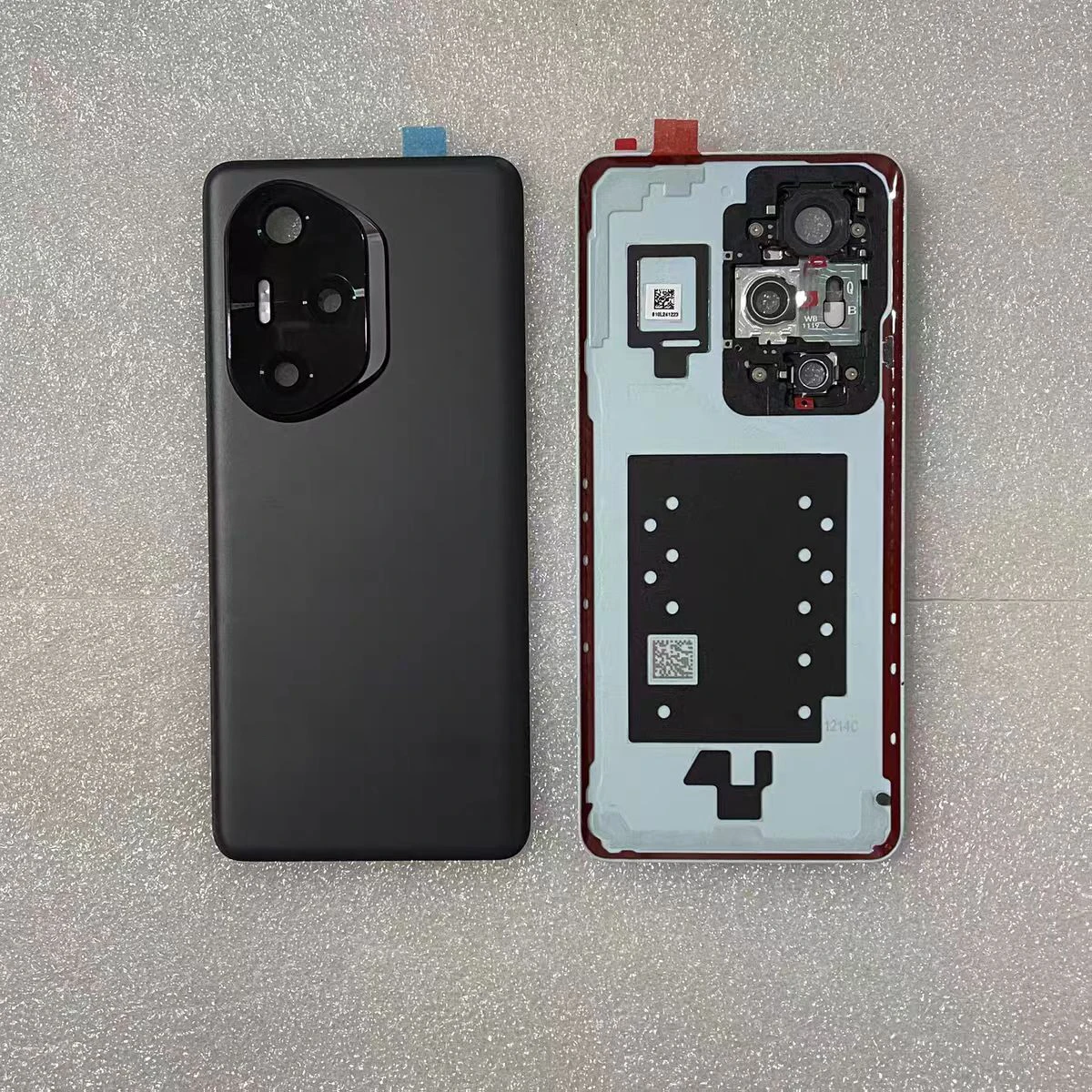 6.78 "A +++ غطاء البطارية الزجاجي الخلفي ل Honor 300 Pro BatteryCover AMP-AN00 مع عدسة الكاميرا الباب الخلفي الإسكان استبدال #4