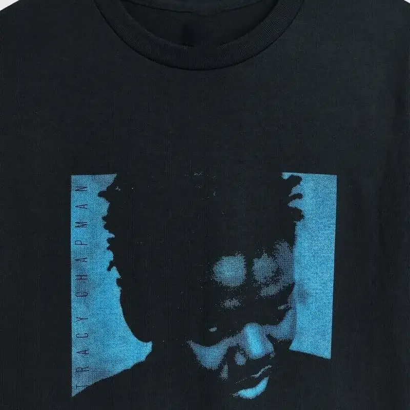Rare Tracy Chapman Singer Music Cotton Black All Size T Shirt