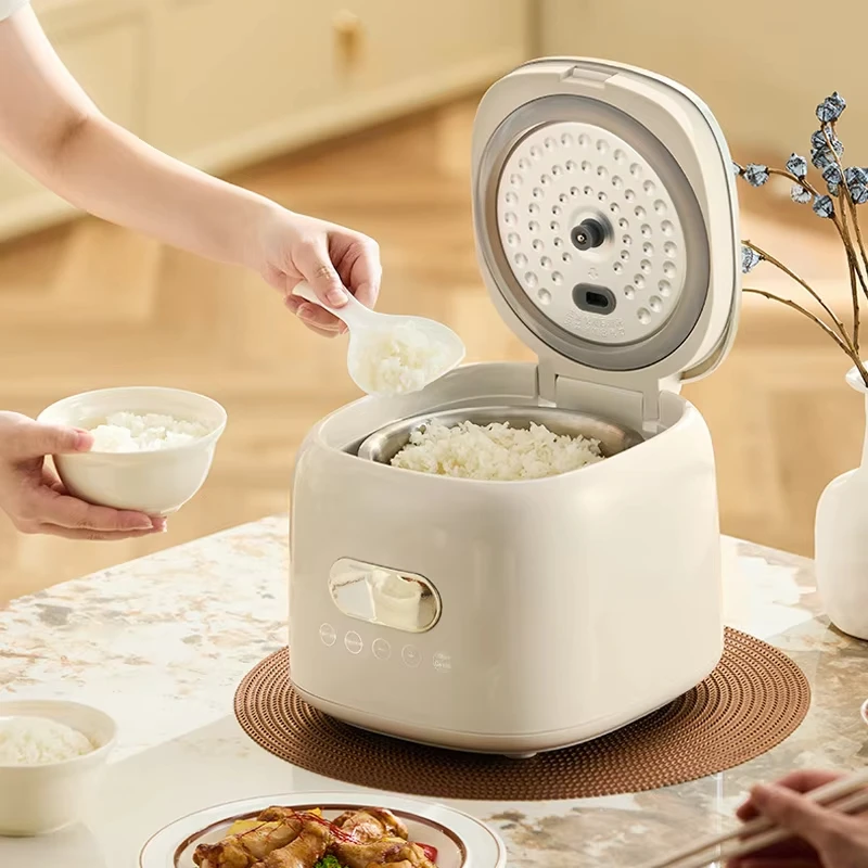 2.5L Smart Rice Cooker 8-Intelligent Programme 400W Multicooker Low Sugar Rice Cooker 24H Timer Electric Rice Cooker Food Warmer