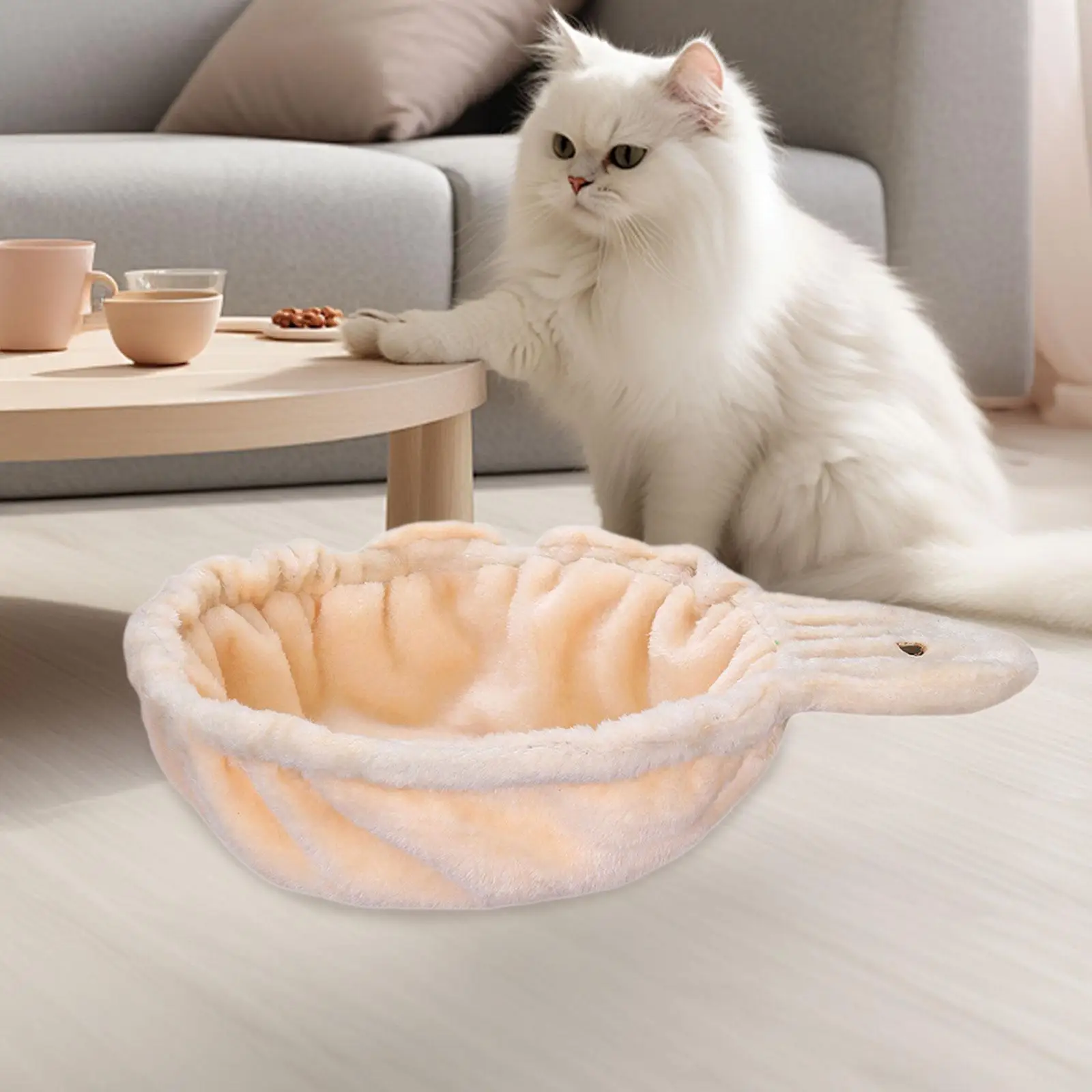 Hamaca para gatos de interior – Cama suave y acogedora - imagen 4