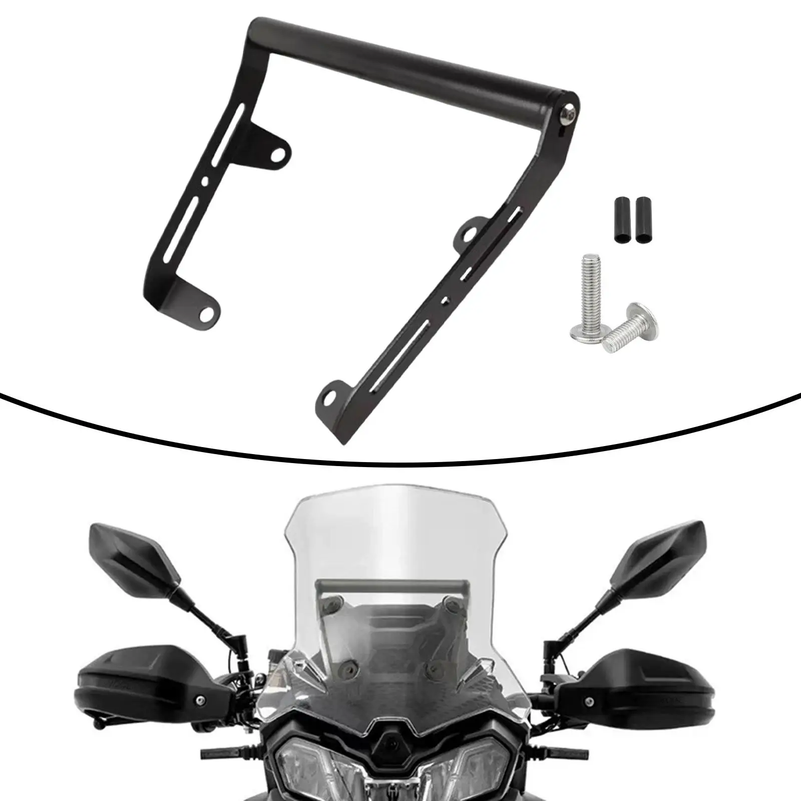 

Держатель навигационного телефона для аксессуаров DS900x. Кронштейн навигационной пластины.