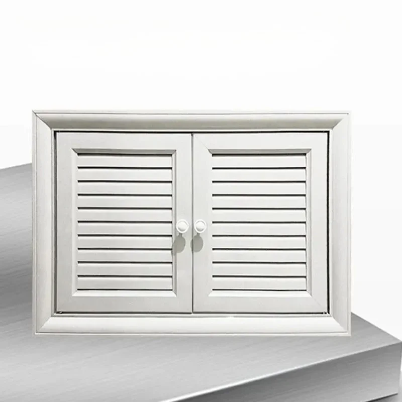 Universal aluminum alloy double door floor heating water separator, shutter, shutters, waterproof, moisture-proof and free