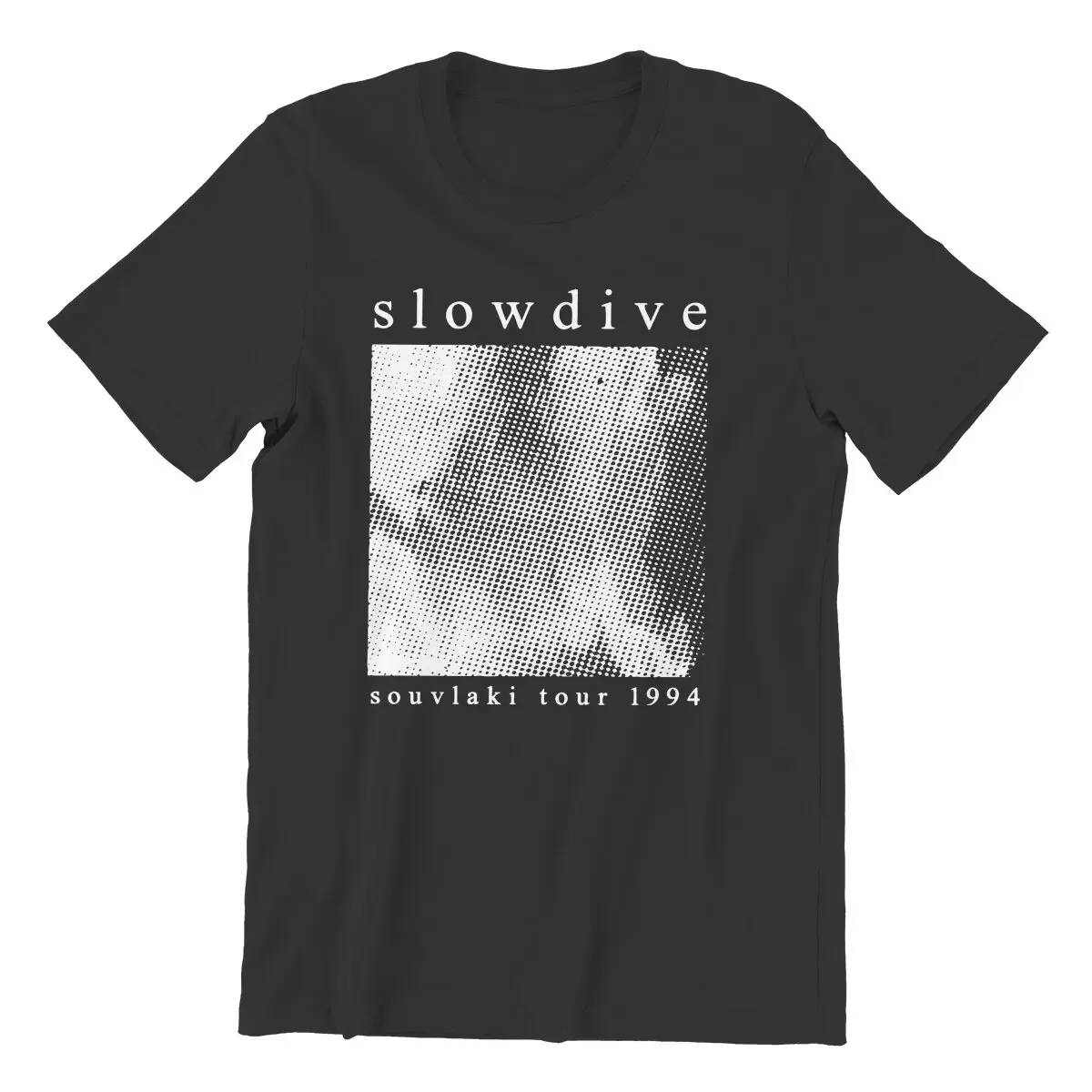 Men Slowdive Tour 90s Pure Cotton TopsVintage Short Sleeve Round Collar Graphic manga streetweat Hotsale outfits harajuku summer