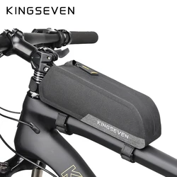 KINGSEVEN Bike Bag Waterproof Large Capacity Cycling Top Tube Front Bag MTB Mountain Road Bicycle Pouch Frame Bag Bike Equipment