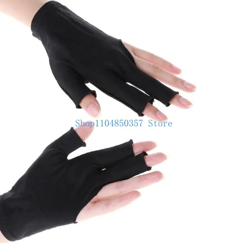 

652F Universal 3 Fingers Hand Gloves Cue Gloves Cue Sports Gloves for Adults