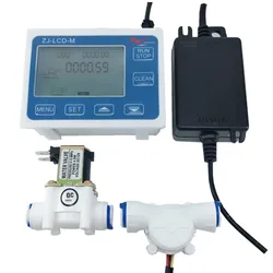 ZJ-LCD-M Dosage Controller Digital Flow Meter PE Pipe 3/8