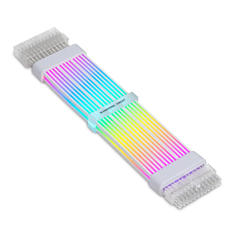 

24pin 2*8pin 3*8pin 12+4pin Multi-specification Choose 360-degree Light Effect Psu Sleeves Rgb Cable Extension Pc