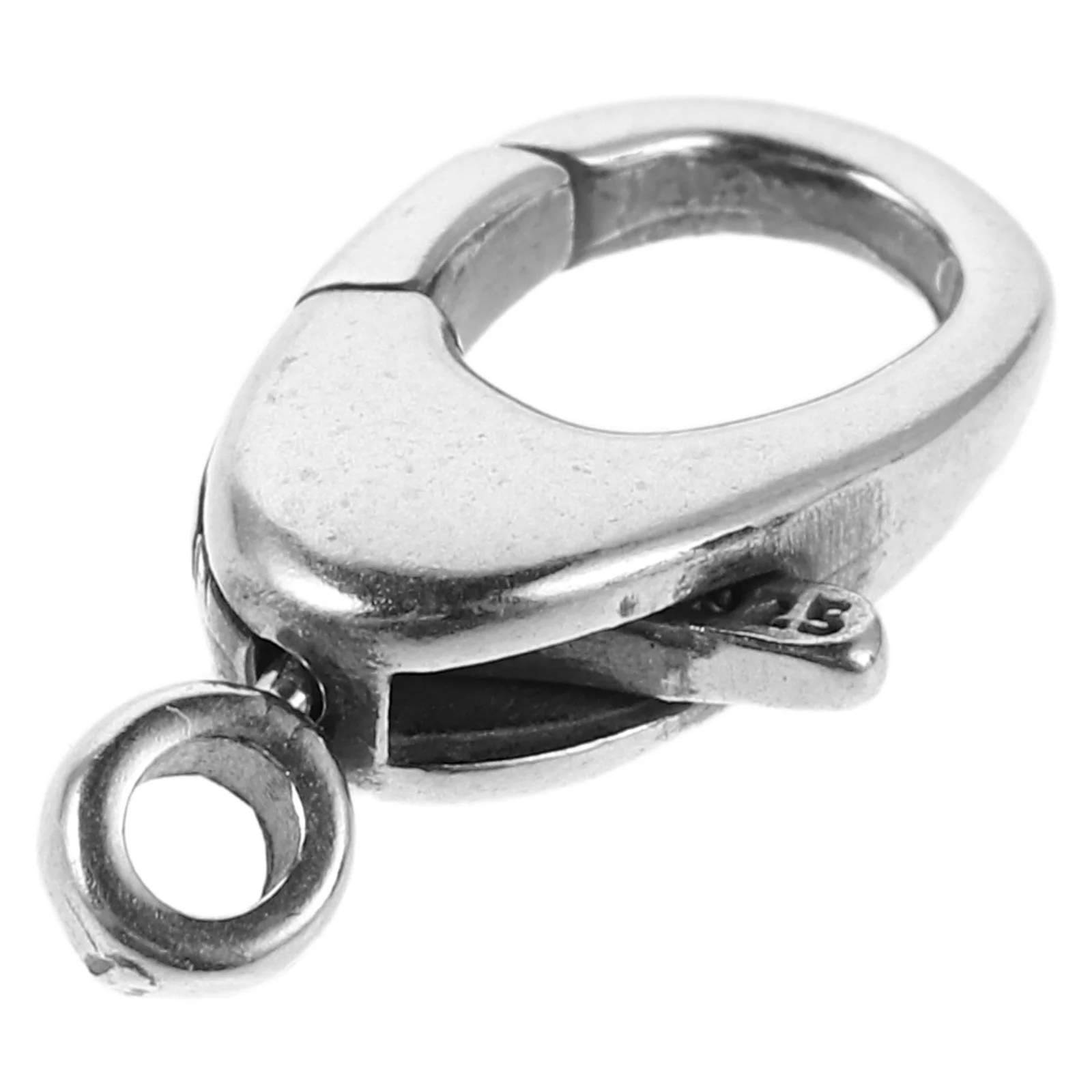 Silver Lobster Clasp DIY Jewelry Making Necklace Bracelet Earring Supplies Secure Spring Mechanism Multipurpose Durable Easy