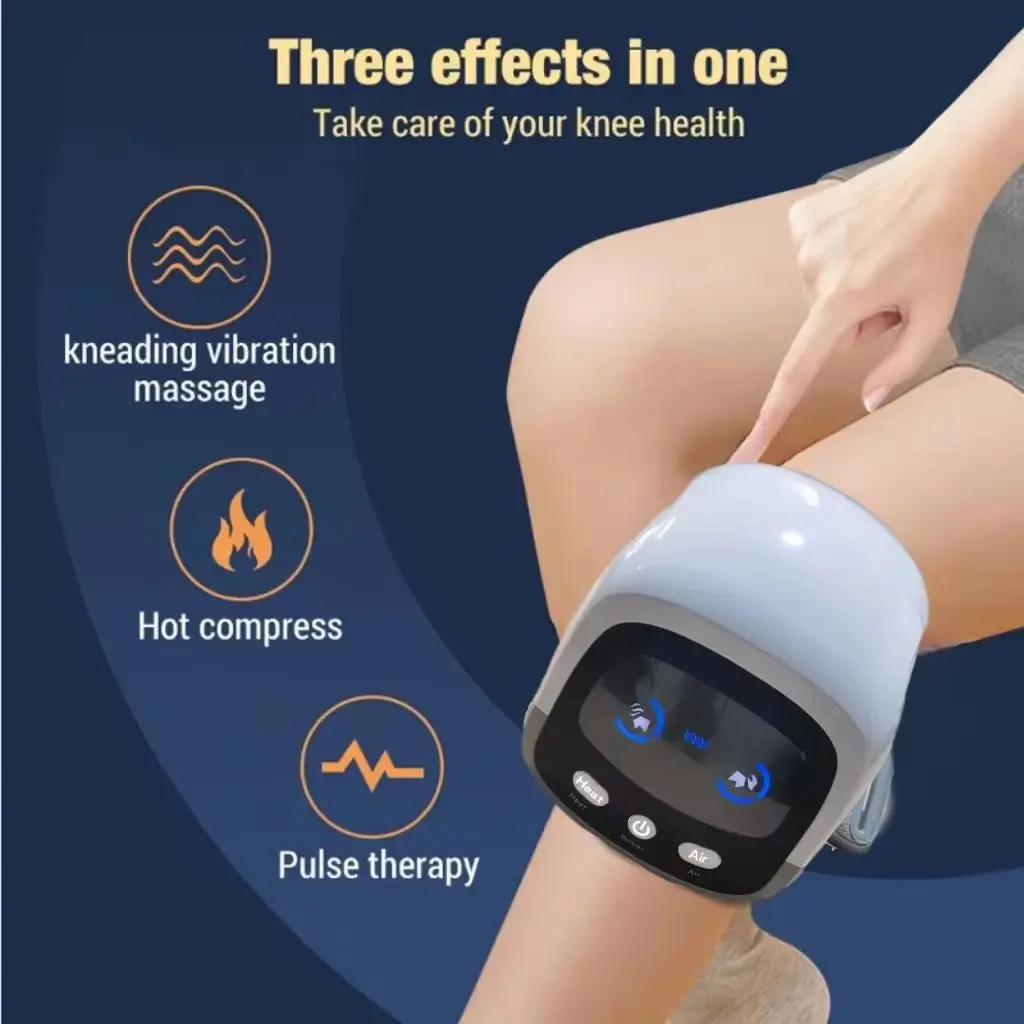

Advanced 4-in-1 Red Therapy Massager for Knee Shoulder Arm, Heat Vibration Relieves Pain Swelling Stiffness