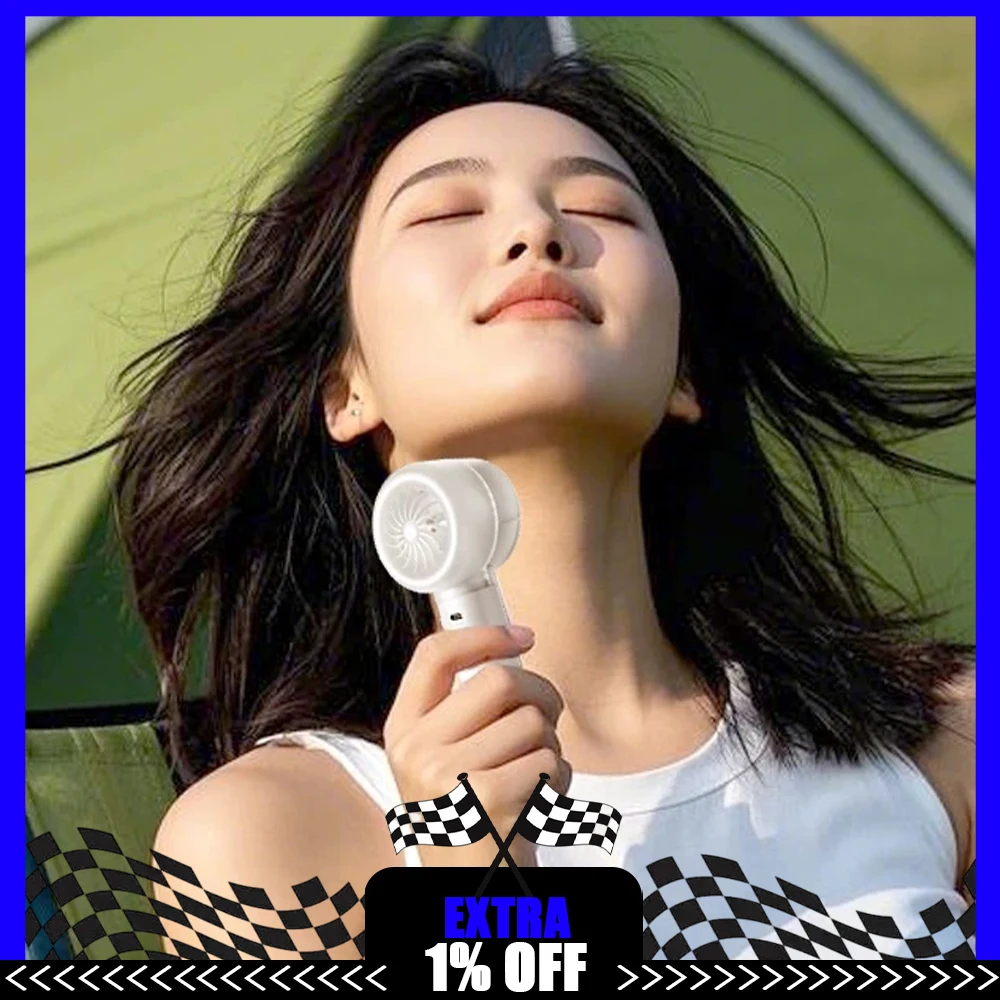 Airmate FREE1 Handheld Small Fan 13000 Rpm High Speed Suspension Motor Handheld Fan AirBoom Wind Field Pressurization Technology
