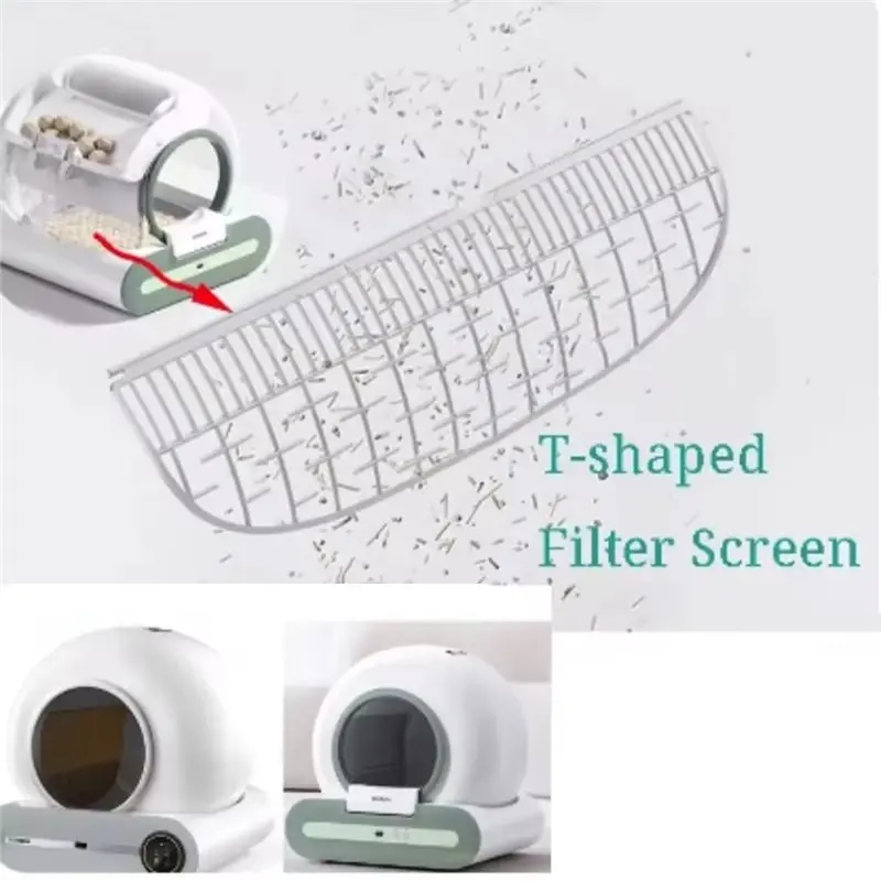 ABMR-Cat Litter Box Removable Filter For TONEPIE TI PRO TI+ Cats Toilet Screen Filters For Pet Bedpans Accessory