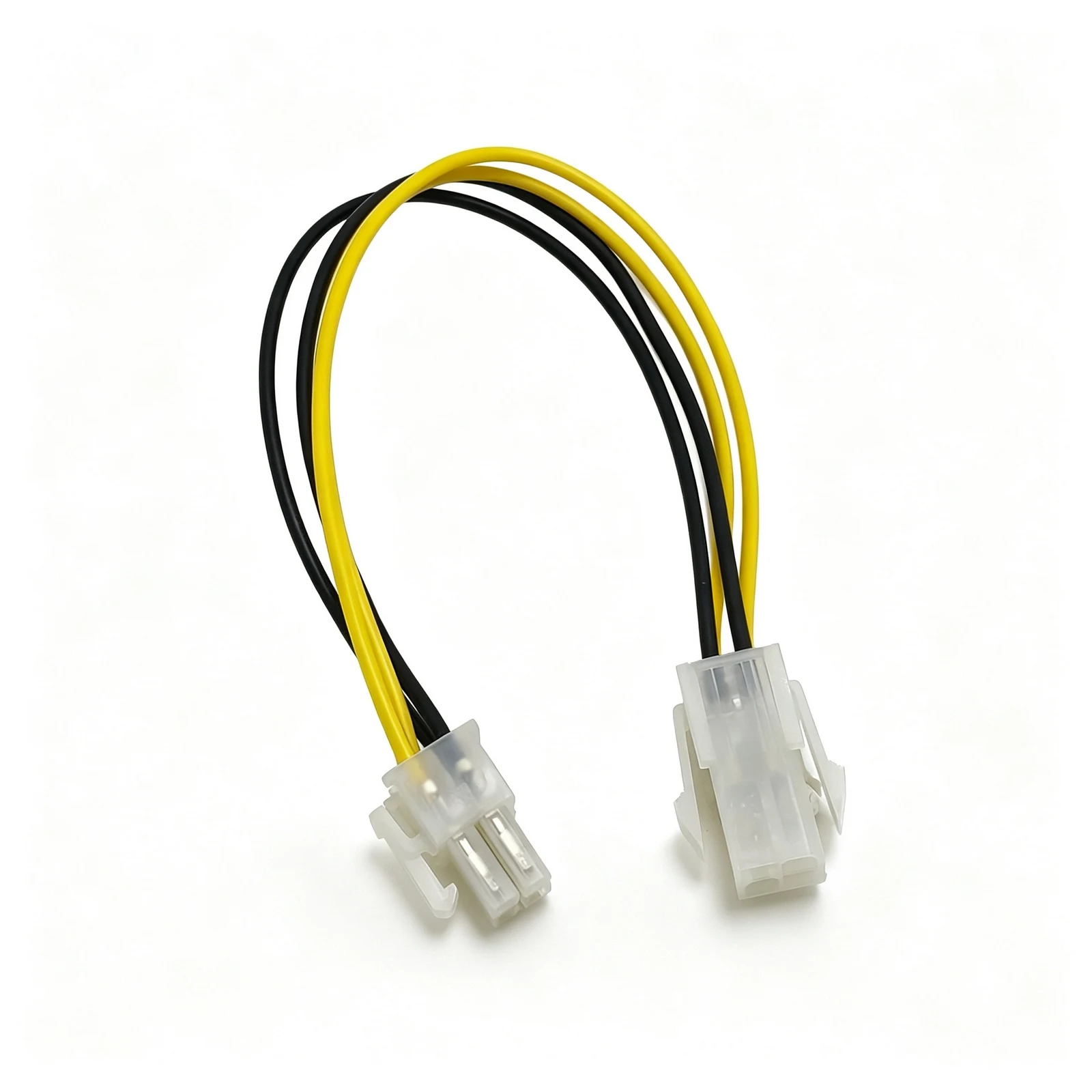 20cm ATX 4Pin Male To 4Pin Female PC CPU Power Supply Extension Cable Cord Connector Adapter