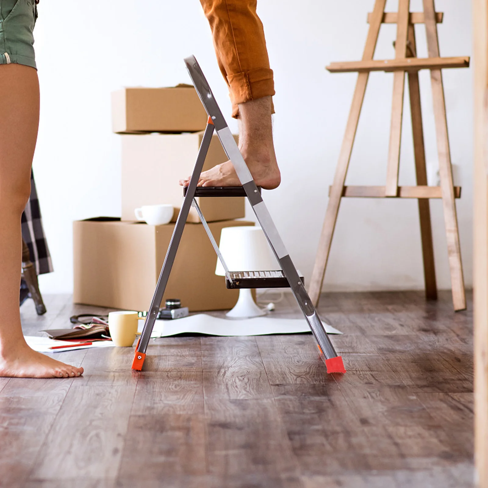 2pcs Ladder Pad Ladder Foot Cushion Rubber Step Ladder Foot Pad Ladder Part