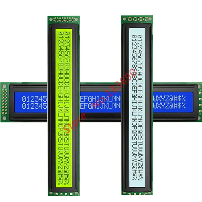 1PCS New 40X2 4002 Character LCD Display Module Screen Blue White KS0066 SPLC780 or Compatible High Quality