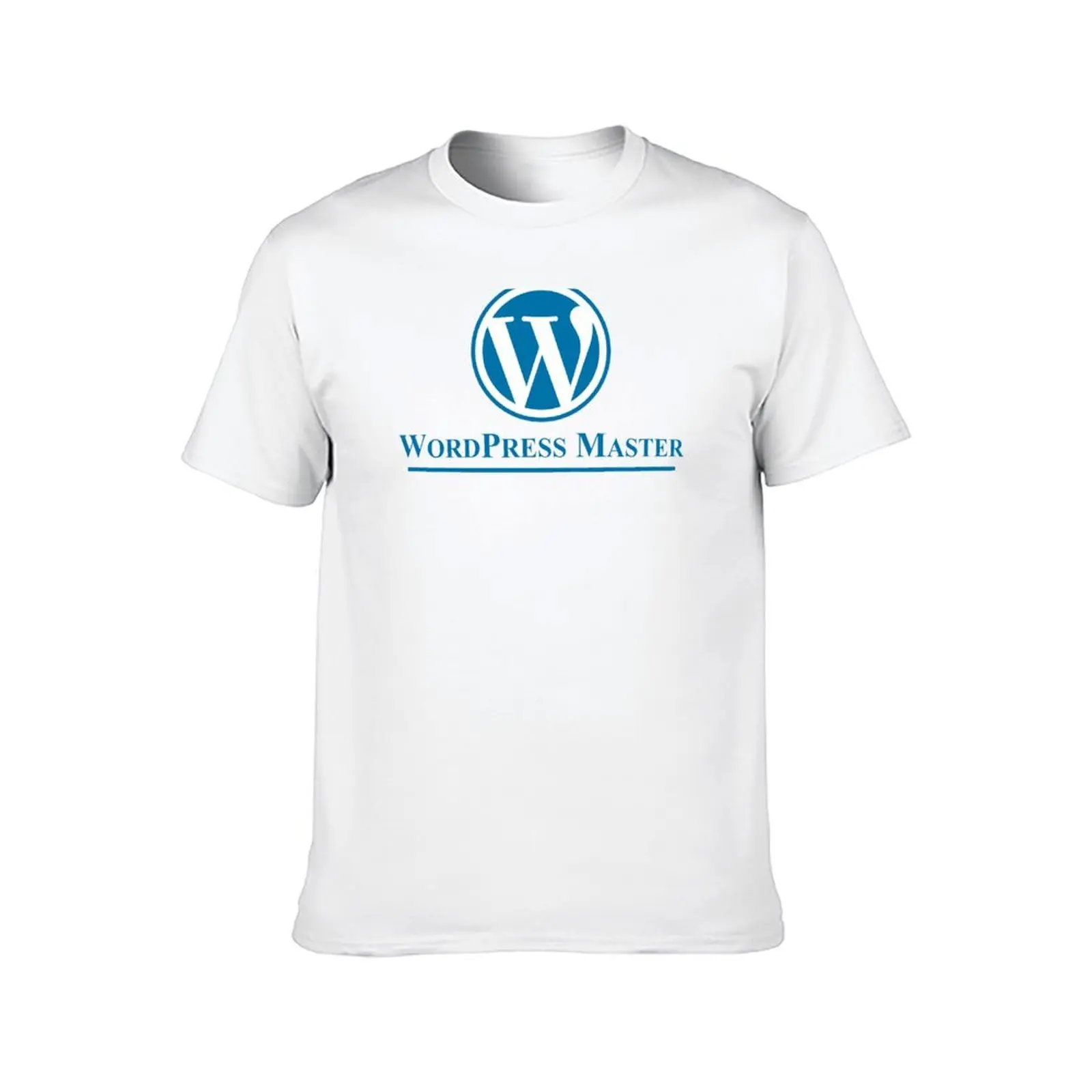 تي شيرت Wordpress Master تي شيرت قطني عالي الجودة تي شيرت شخصي أنيمي تي شيرت #2
