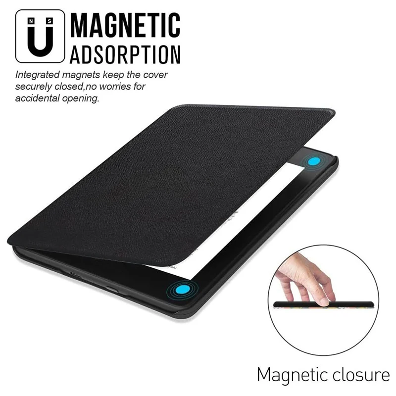 Magnetic Case For Kindle Paperwhite 2022 2021 2018 1 2 3 4 8th 10th 11th Generation 6.8 Inch For Kindle Oasis Voyage Pouch Cover