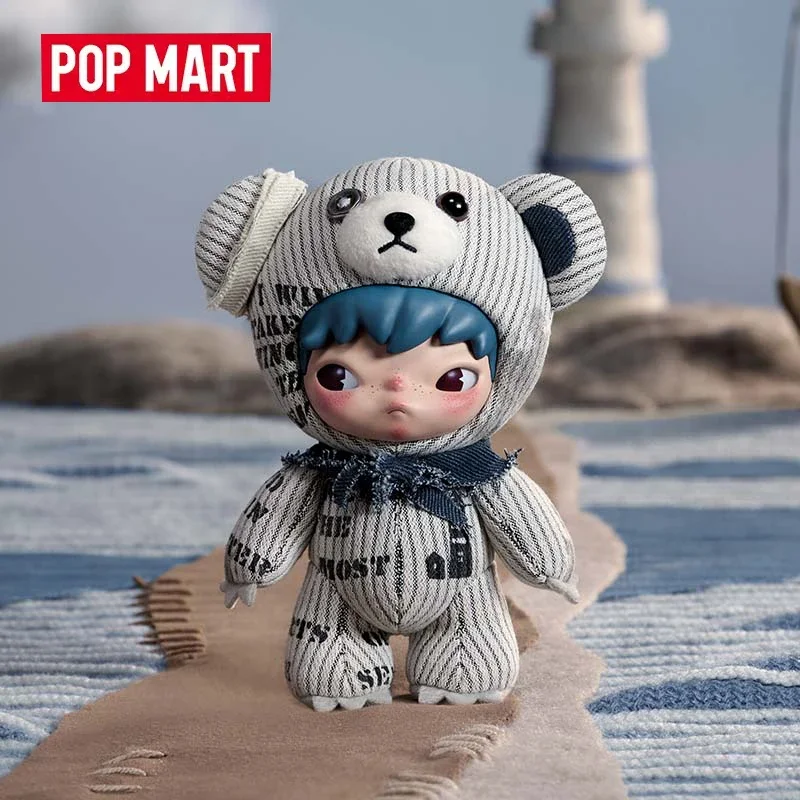 

POP MART HIRONO FREEDOM ISLAND Series Mystery Box: Оригинальная коллекционная игрушка-сюрприз, фигурки, украшения для дома, настольные куклы