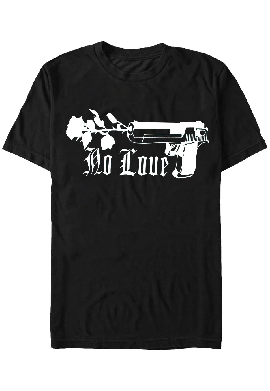 

Fuchsteufelswild No Love Band Clothing Pattern Printing Summer Luxury Brand Cotton Men's and Women's T-Shirts Short Sleeves