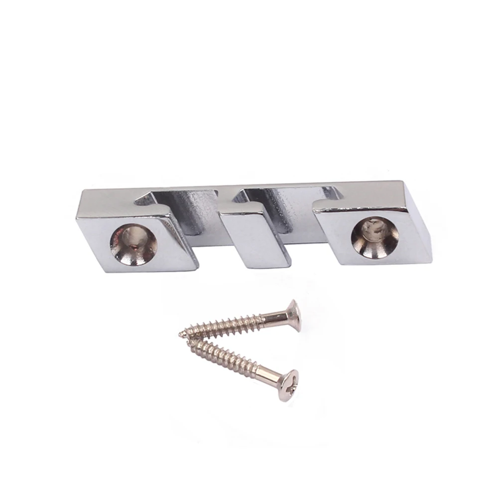

1Pcs Premium Zinc Alloy String Retainer Guide For 3 String Guitar Bass Parts Lightweight