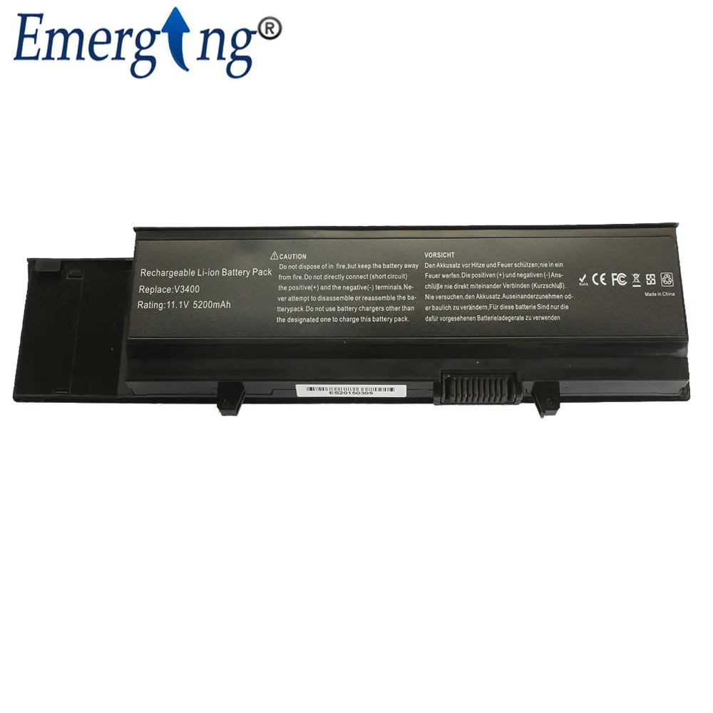 11.1V New  Laptop Battery 7FJ92  for Dell Vostro 3400 3500 3700 V3400 V3500 4JK6R Y5XF9 TY3P4 CWX2D TXWRR