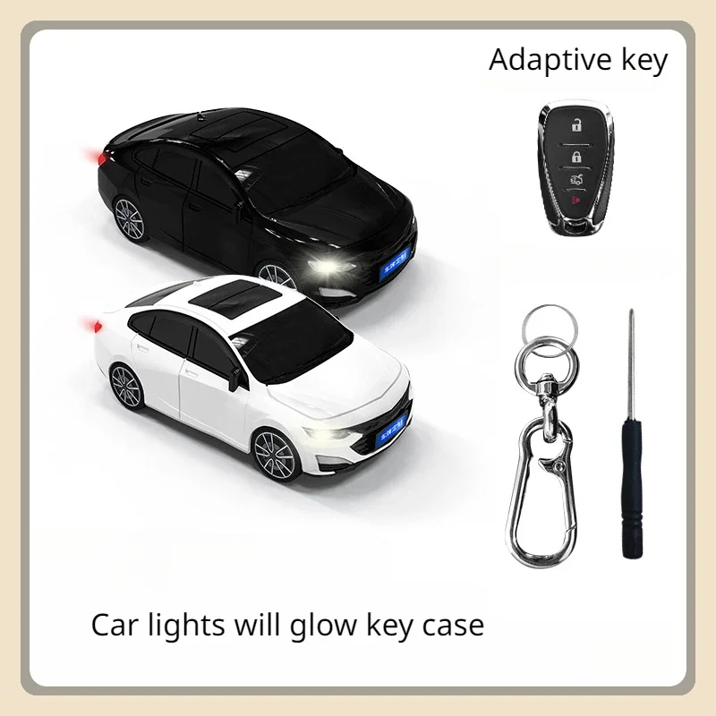 2024 For Chevrolet Myriad Key Case Malibu Car Model Cover Auto Parts Camaro Cruze Car Styling 2 3 4 5 6 Button Holder Case