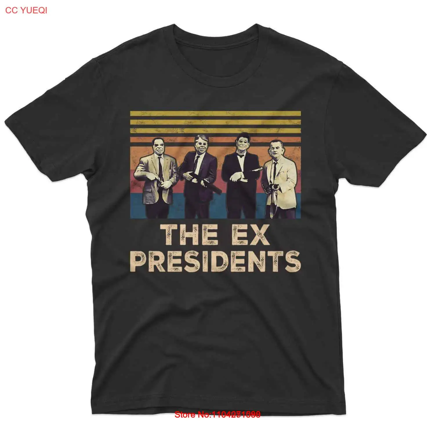 تي شيرت فيلم The Ex Presidents Vintage، هدية لجميع المشجعين S-3XL #1