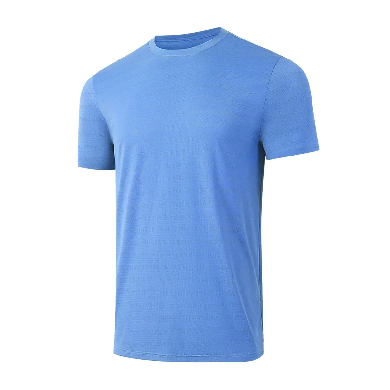 2025 popular men's top, cool and breathable, high elastic quick drying view 2
