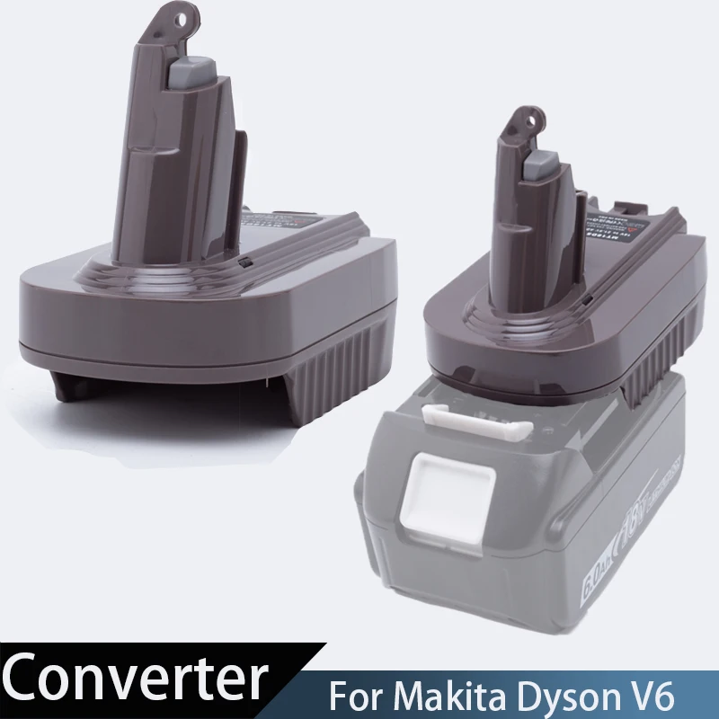 

Battery Converter For Makita 18V to Dyson V6 Li-ion Vacuum Cleaner Battery Convertert Compatible with Dyson V6 Vacuum Cleaner