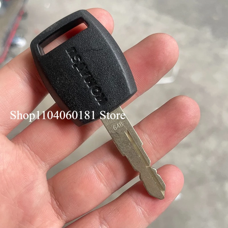 Excavator Ignition Key 648 with Chip for KOMATSU PC200 PC60 PC70 PC80 PC130 PC300 PC360 PC400-5-6